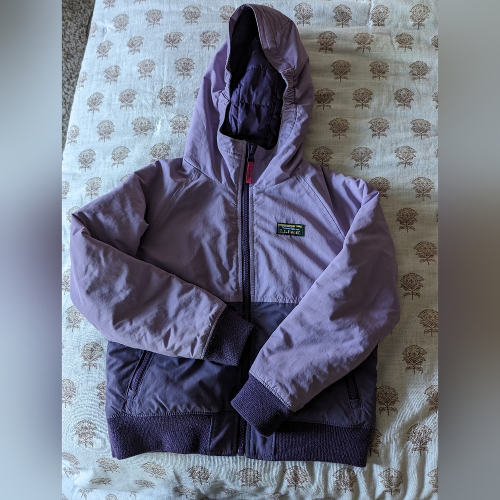 LL Bean girls jacket